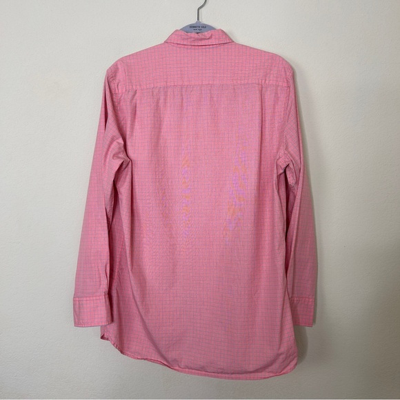 Southern Tide Men’s South of Broad Plaid Sport Shirt in Sunset size M - Picture 6 of 7